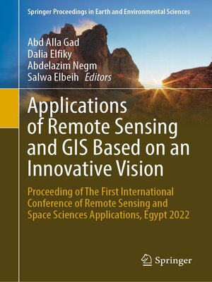 cover image of Applications of Remote Sensing and GIS Based on an Innovative Vision